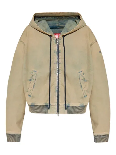 Hanorac cu glugă Diesel verde