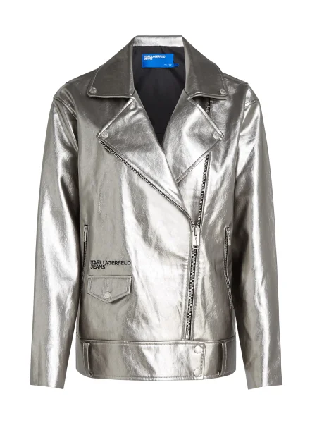 KARL LAGERFELD JEANS Geacă de primăvară-toamnă gri