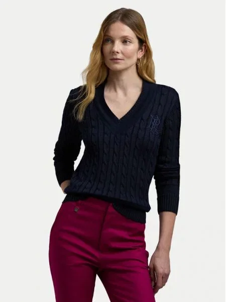 Lauren Ralph Lauren Megztinis Tamsiai mėlyna