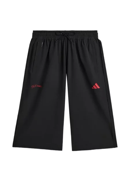 Pantaloni scurți Adidas cu imagine cu cordon negru
