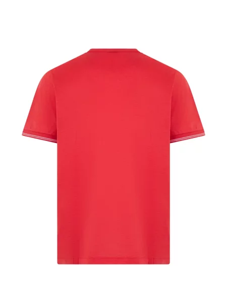 Scurt tricou Paul & Shark cu dungi roșu