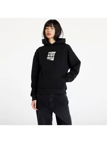 Kapucnis melegítő felső Ftshp fekete