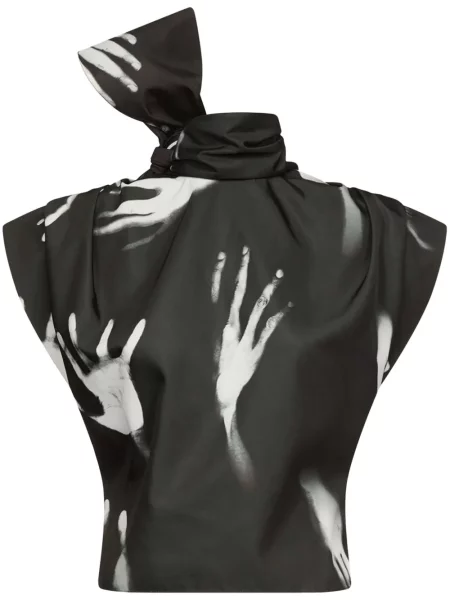 Bluzka Area bez rękawów czarna