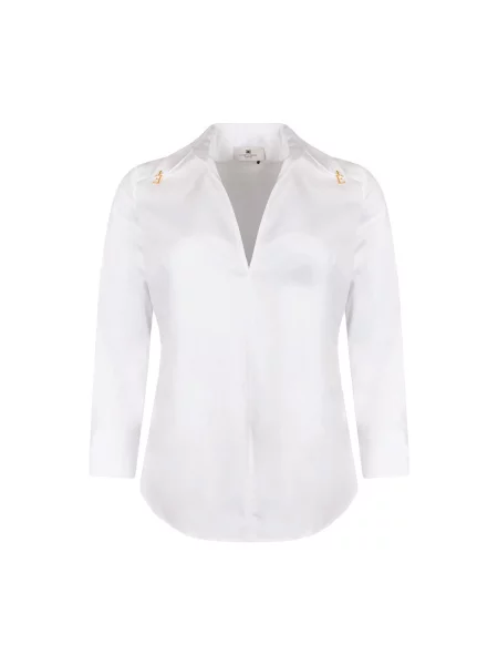 Bluză Elisabetta Franchi alb