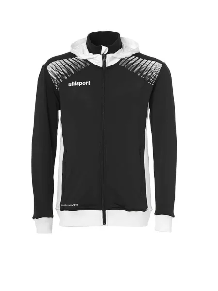 UHLSPORT Športna jakna črna bela