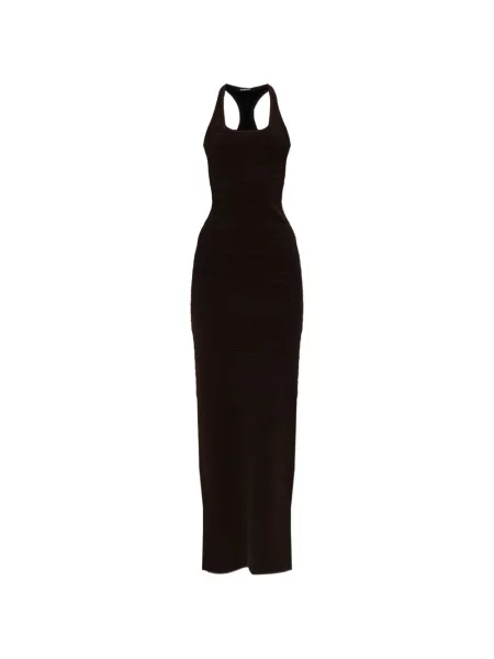 Rochie Jacquemus de costum maro