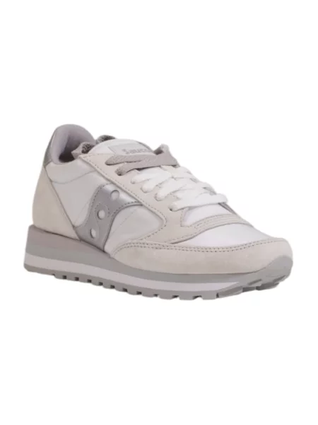 Sneakersy Saucony Jazz skórzane białe