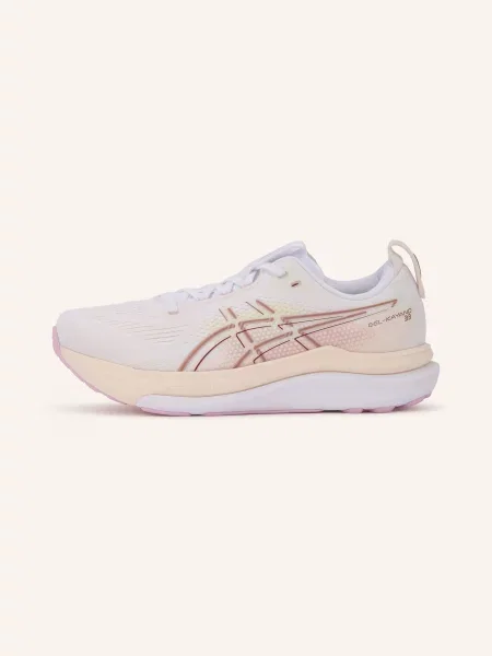 Asics Běžecké Boty Gel-Kayano 33 / krémová / světle červená bílá