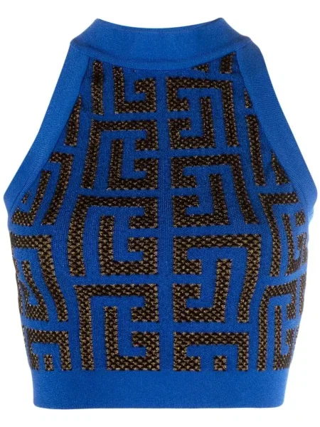 Top Balmain albastru