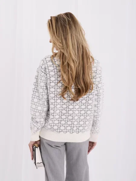 Kardigan Italy Moda bijela