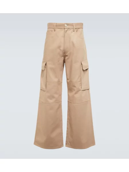 Pantaloni cargo Marni bej