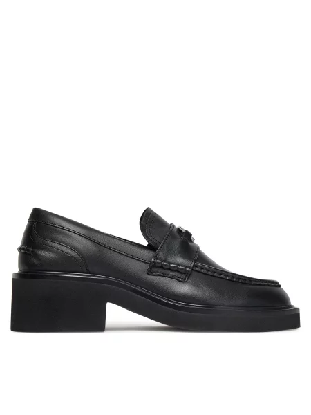 Tommy Jeans Čevlji brez vezalk Tjw Chunky Loafer črna