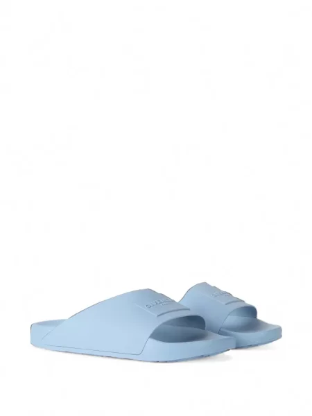 Papuci tip mules Givenchy albastru