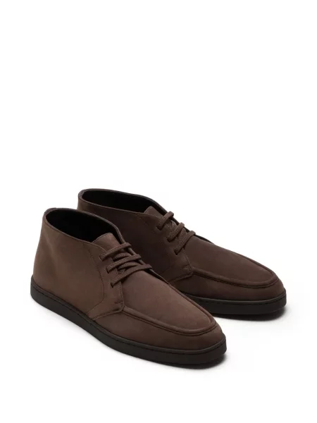 Botine Church's din nubuc maro