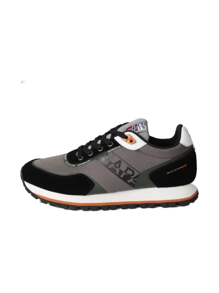 Sneakersy Napapijri zamszowe szare