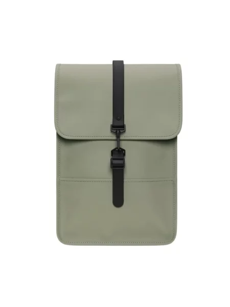 Rains plecak Backpack Mini W3 duży gładki zielony