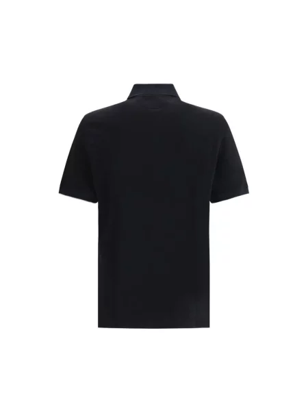 Koszulka polo Brunello Cucinelli klasyczna czarna