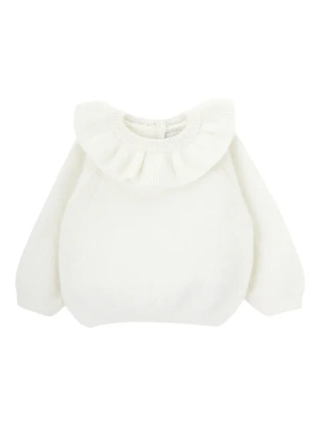 Sweter dziecięcy Knot biały