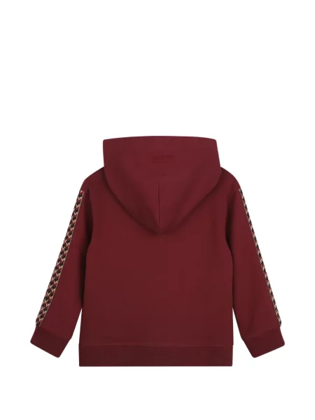 Gyerek kapucnis melegítő felső Lanvin Enfant piros
