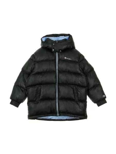 Długa kurtka puchowa Champion czarna