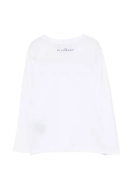 Tricou copii John Richmond alb