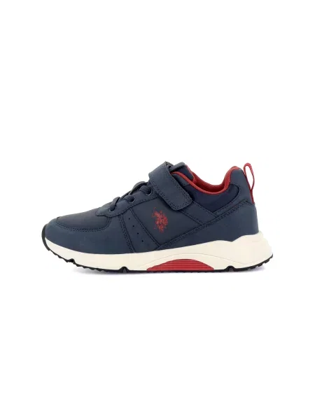 US POLO ASSN. Tenisky Jordy námořnická modř / karmínově červené