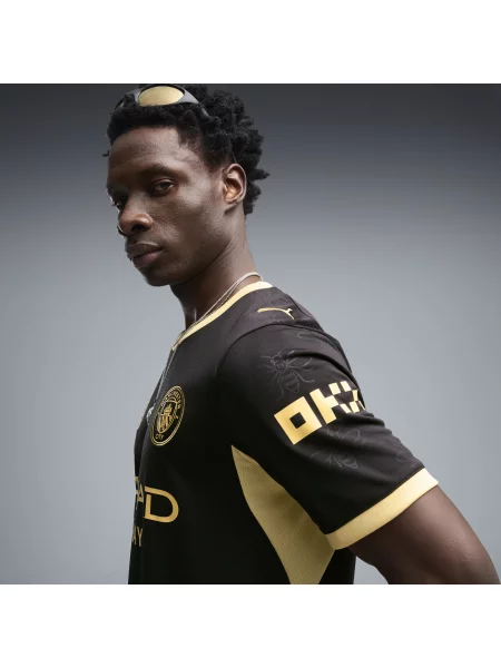 PUMA koszulka wyjazdowa Manchester City Akcesoria S czarny