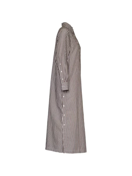 Rochie maxi Robert Friedman cu dungi maro