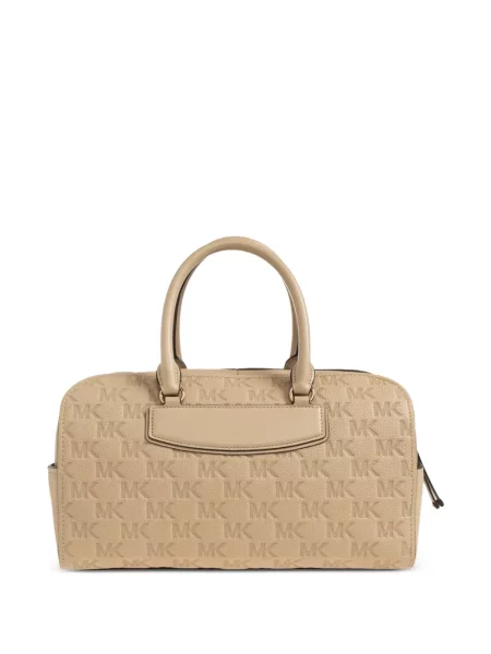 Geantă Michael Michael Kors din piele cu volane roz