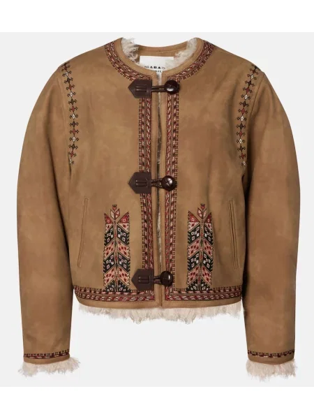 Geacă Marant Etoile bej