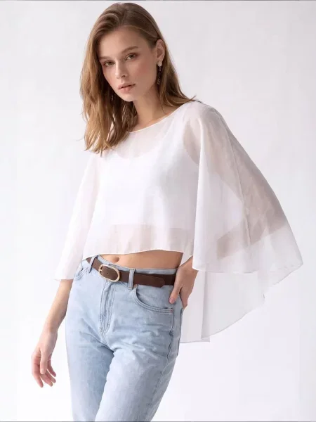 MixRay Bluza Blusen' bijela