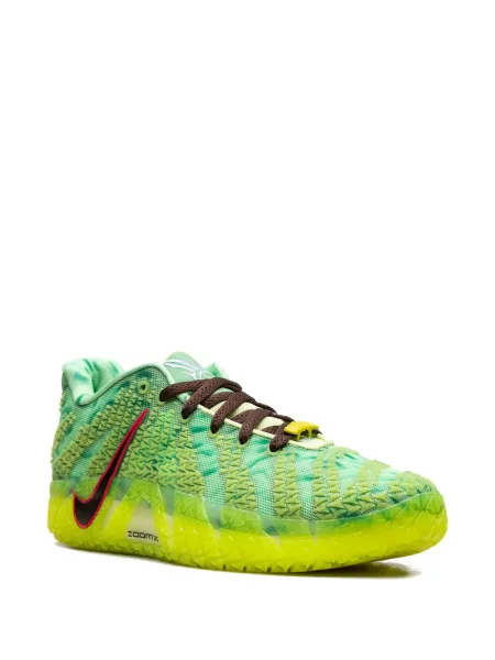 Šněrovací krajkové tenisky Nike Air Zoom zelené