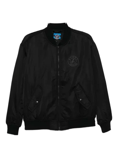 Geacă bomber Sport B. By Agnès B. cu broderie negru