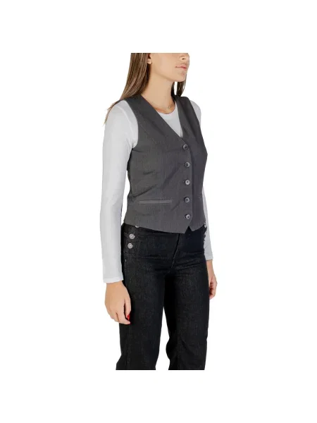 Vestă de costum Only gri