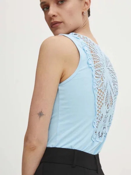 Топ Answear Lab синьо