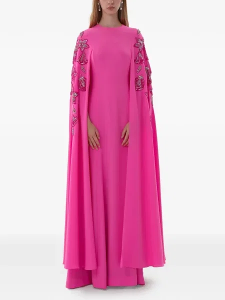 Rochie maxi Dina Melwani roz