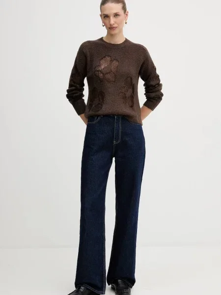 Светр із додаванням вовни United Colors of Benetton зелений