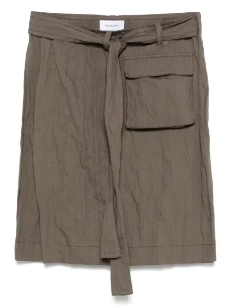 Fustă Ferragamo gri