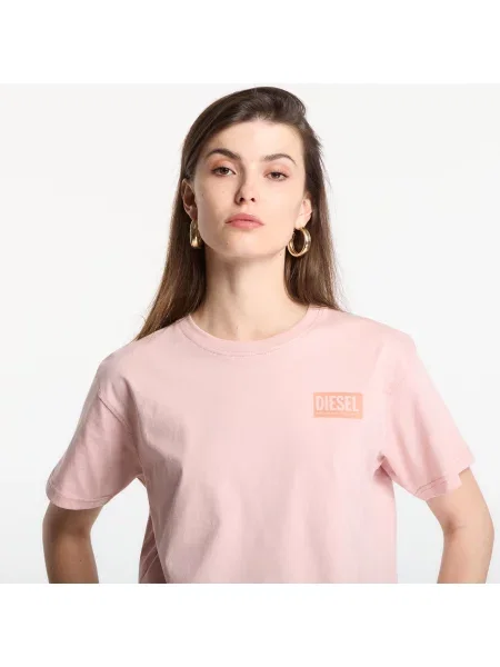 Тениска Diesel T-Shirt Pale Mauve L