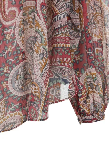 Bluză Etro cu imagine cu model paisley roșu