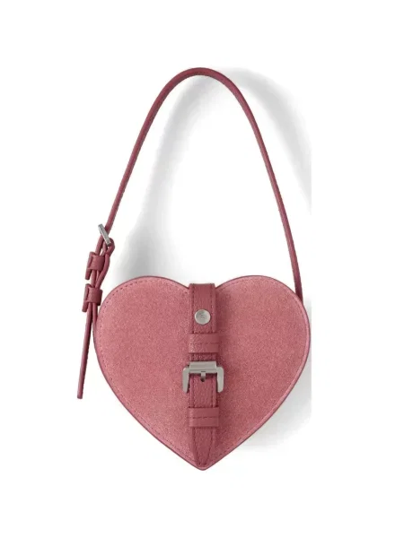 Geantă Mulberry cu motiv cu inimi roz