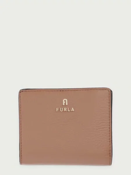 Furla portofel pentru femei din piele Camelia S bej
