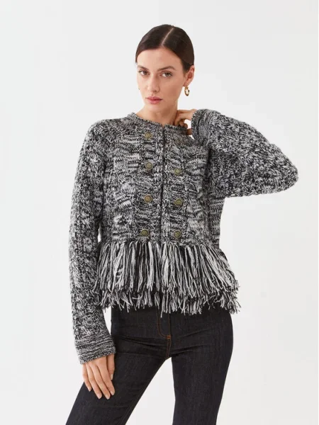 TWINSET Cardigan negru