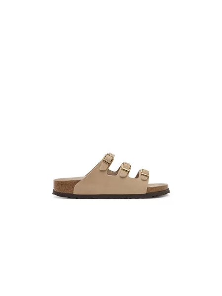 Pantofle Birkenstock béžové