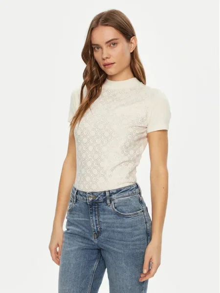 Guess Tricou alb