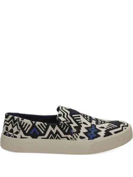 Sneakerși Toms cu imprimeu geometric slip-on