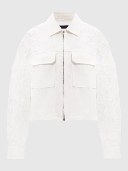 Куртка з мережива Juun.j біла