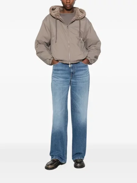 Blugi drepți Carhartt Wip albastru