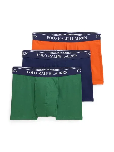 Polo Ralph Lauren Boxeri CLSSIC bleumarin / verde / portocaliu alb
