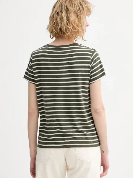 Tričko Levi's PERFECT VNECK zelené